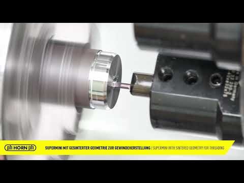 Horn - Supermini per filettare con geometria rompitruciolo GM