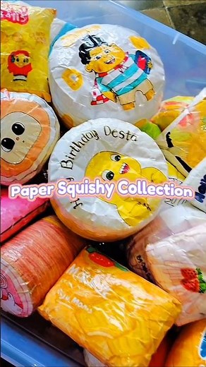 Paper squishy collection #papersquishy #squishy #diy #papercraft #ideas #collection