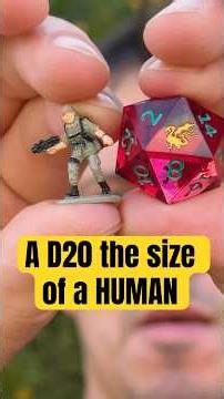 Rolling a massive D20 to determine our fate… 👀‪@Patreon‬ #patreonpartner