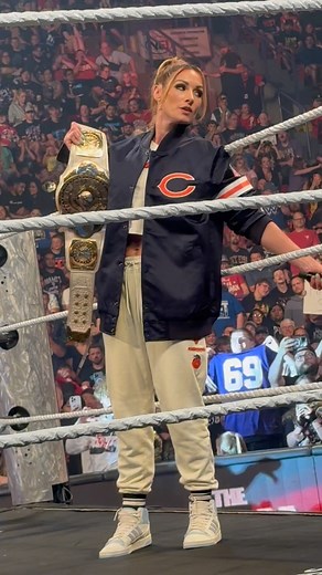 577 reactions · 19 shares | Becky Lynch comes out in a Chicago Bears Jacket in Green Bay but I wasn’t phased because I’m from Chicago.  @wwe @beckylynchwwe #WWERaw | Brocklesnarguy | Facebook