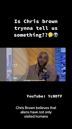 Chris Brown Alien Costume Revelation