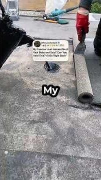 My Teacher Just Handed Me A Real Baby and Said "Can You Hold This? I'll Be Right Back".