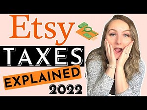 Etsy Taxes Explained 2022 For Beginners (Self Employed Taxes For Dummies) What Is Tax Deductible?