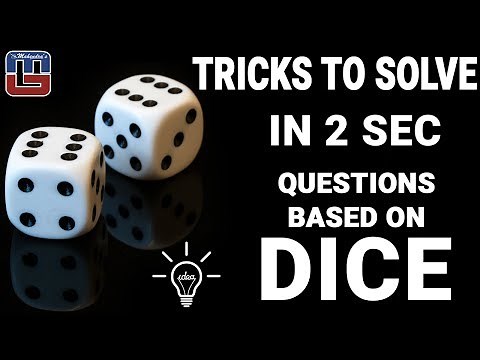 HOW TO SOLVE DICE QUESTION WITHIN SECONDS | REASONING | ALL COMPETITIVE EXAMS