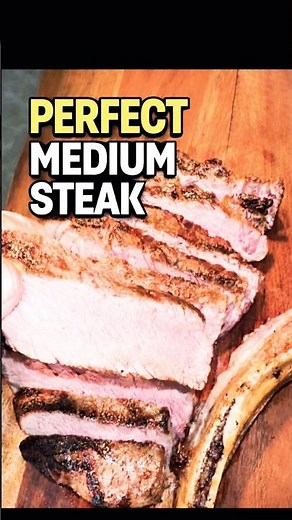 Perfect Medium Angus Ribeye Steak. |Juicy, Tender & Steakhouse Style #shots #viral