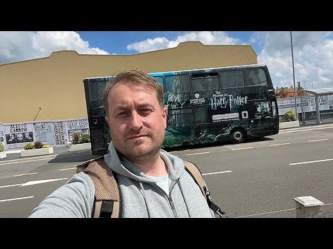 On The Bus To Warner Brothers Studios London Tour, The Making of Harry Potter Watford