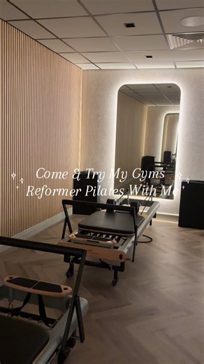 Trying reformer Pilates at @Village Gym #reformer #reformerpilates #pilates #review #fyp