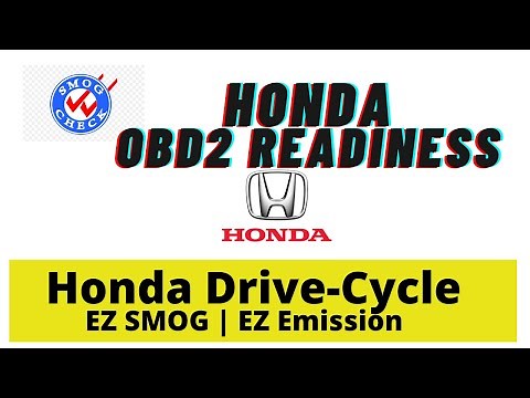 Honda Drive Cycle For Smog▶️Honda Emission Drive Cycle EGR EVAP o2 Monitor