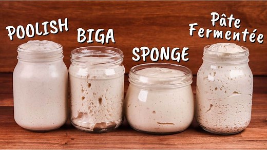 Poolish, Biga, Sponge, Pâte Fermentée, Preferments Explained - ChainBaker