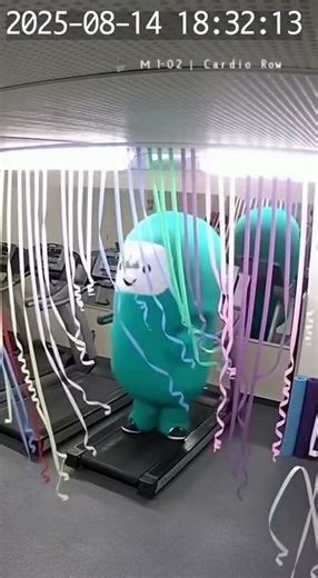Treadmill Mascot