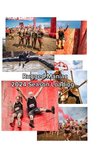Stay tuned...2024 is about to be our best year, yet! 🙌 Who else is looking forward to making some more muddy memories!? 📸 Sign up today at https://ruggedmaniac.com #RuggedManiac #GetRugged #OCR #MudRun | Rugged Maniac 5K Obstacle Race