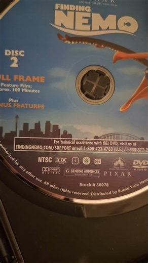 Finding Nemo & Monsters, Inc. DVD THX Logo 7:36 AM Morning BUS 2153 7:34 AM Katherine 7:36 AM Allen