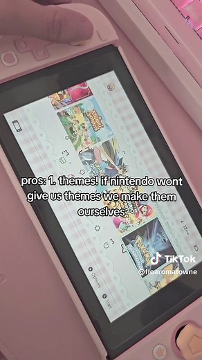 I 🩷 my modded switch!!! #switch #moddedswitch #switch2 #nintendo | Modded Nintendo Switch