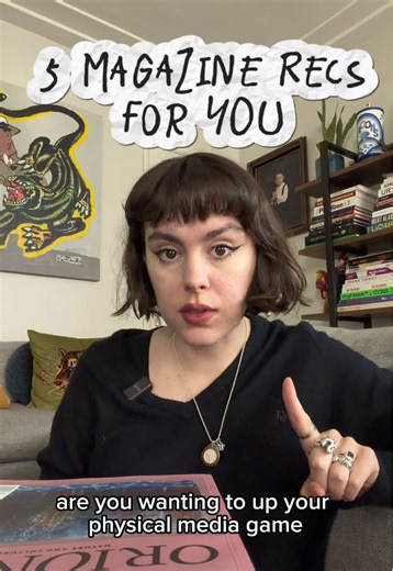 Interested in #physicalmedia such as magazines? Say less 🫡 here are 5 magazines I recently picked up and recommend for you! Magazines mentioned: 1. Orion 2. 72 3. Art Bar 4. Mousse 5. Purple Have any others you recommend? Let me know in the comments! Psssst… feel free to follow me for more recs around media, art, books, and more ✨ #magazine #magazines #analog #printmedia