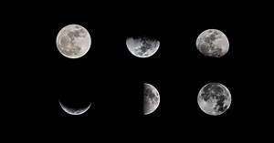 What are the phases of the moon?