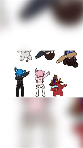 Dab on the haters #animation #shorts #animationmeme #song