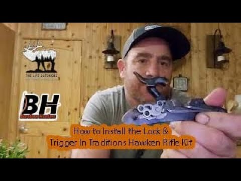 How to Install the Lock and Trigger in a Traditions Muzzleloader kit: Episode 2