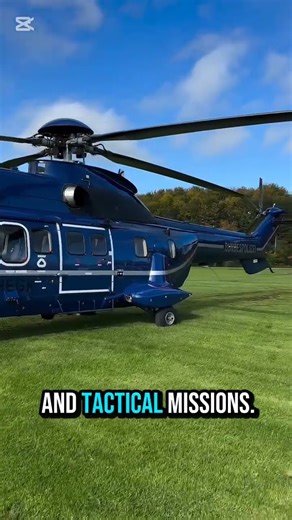 🚁 High-Tech Power in the Alps! | German Police Super Puma in Action 🇩🇪⚙️ #technology #helicopter