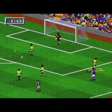 FIFA 95 - SEGA Mega Drive #retrogaming #crtgaming #fifa #sega #megadrive #segagenesis