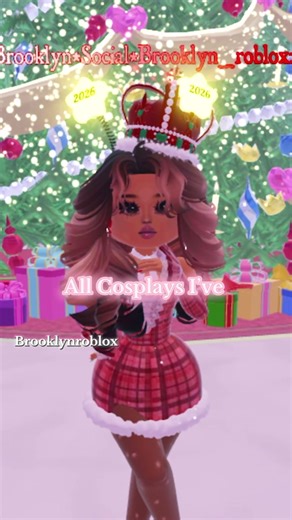 Happy new years !,All Cosplays I’ve made in 2025 on royale high!|👑|#brooklynroblox💖 #royalehigh #happynewyear2026 #roblox #royalehighcosplay