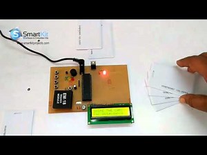 RFID Based Student Attendance System using 8051 Based Microcontroller