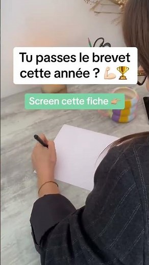 🏆 FICHE RÉVISIONS N°6 : FONCTIONS AFFINES #mathematiques #maths #brevet