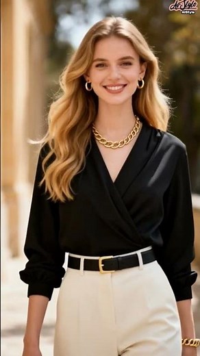 Simple Yet Stunning! 🌸 5 Ways to Wear Black and White