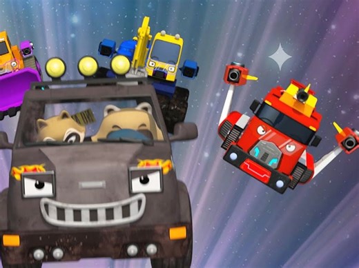 Heavy Vehicle Rangers Songs Medley英文早教儿歌动画片