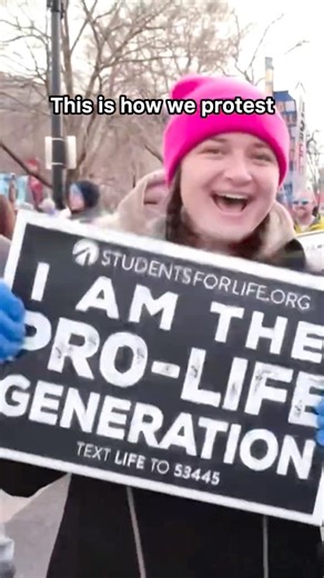 This is How the Pro-Life Movement Protests | Kristan Hawkins