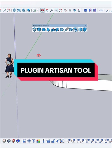 Consejos profesionales de SketchUp: cómo conectar caras de forma sencilla y en menos de un minuto desde SketchUp | Plugin Artisan Tool | Tutorial útil y práctico para utilizarlo para tus proyectos con visualización de Sketchup y presentación de proyectos #interiordesign #arquitectura #diseñodeinteriores #designinterior #plugin