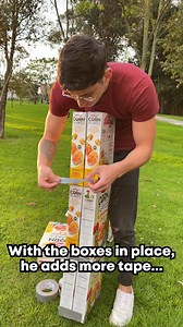 He knocks a stranger down with a huge cereal box block 🤓 Thank you for watching! Please be aware that this video is for entertainment purposes only and features scripted dramas and parodies! | The Humor Train