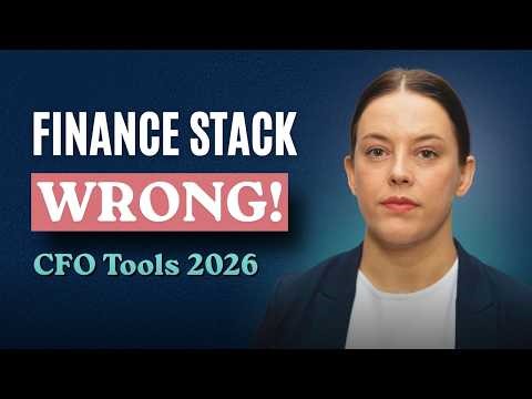 Most Startups Get This Wrong | Finance Tech Stack 2026 (CFO Guide)