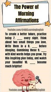 Fun English Vocabulary Quiz! 🧠✨ #english #esl #englishreading #speakconfidentenglish #a2english