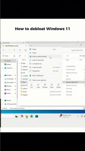 How to debloat Windows 11. Fresh install of Windows 11 recommended.