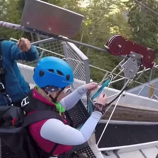 Erlebnis Test - Die Zipline in Planica