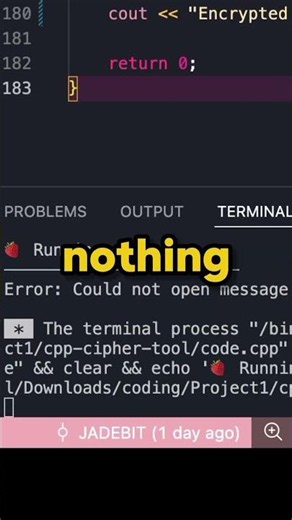 VS Code had me losing my mind #coding #programming #macbook #cybersecurity
