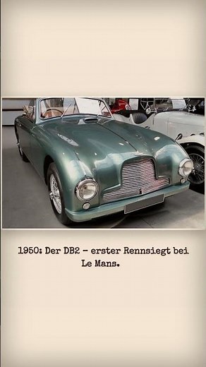 Die Geschichte von Aston Martin | Von 1913 bis heute. #shorts