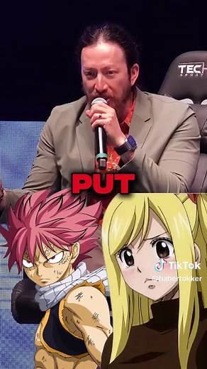 My favorite line from Fairy Tail! #fairytail #natsu #anime #voiceactor | tatsu