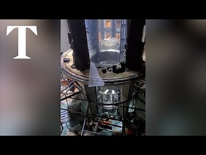 Large aquarium explodes in Berlin hotel lobby