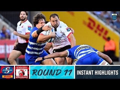 DHL Stormers v Emirates Lions | Instant Highlights | Round 11 | URC 2022/23