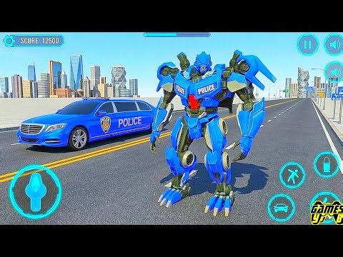 Limousine Robot Transformers: Dragon Helicopter Robot Game 2026 Part 4 - Android Gameplay
