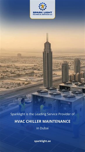 "Engineered for Excellence — Choose Sparklight for Expert HVAC Chiller Maintenance. ❄️