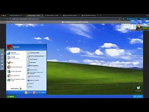 Windows XP in a Github Codespace