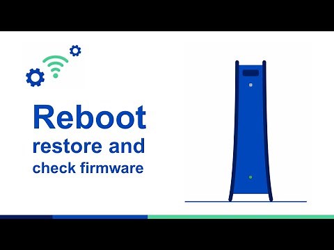 Use modem utilities to reboot, restore and check firmware on CenturyLink modems