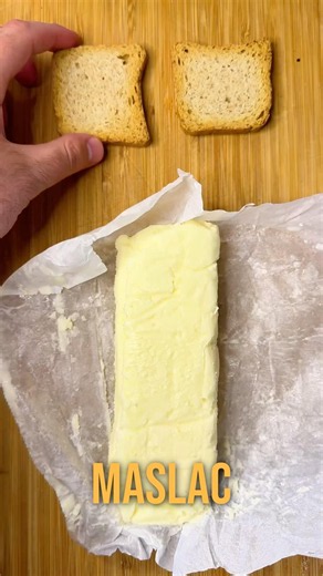 MASLAC (puter) od 1 sastojka! #brzirecepti #recepti #maslac #puter