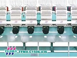 The Tajima TFMX-C1506-436 Commercial Embroidery Machine from Hirsch International | Hirsch Solutions LLC | Facebook