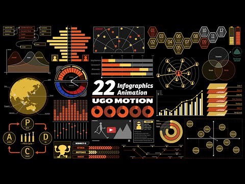 22 Infographics Animation / モーショングラフィックス制作実績