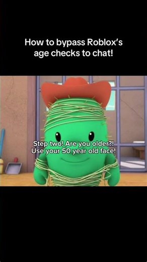 How To Bypass Roblox’s New Age Checks To Chat! #roblox #bypass #falseid #tricks