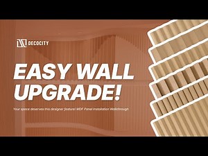 Flexible MDF Panels Installation Walkthrough | Decocity PH