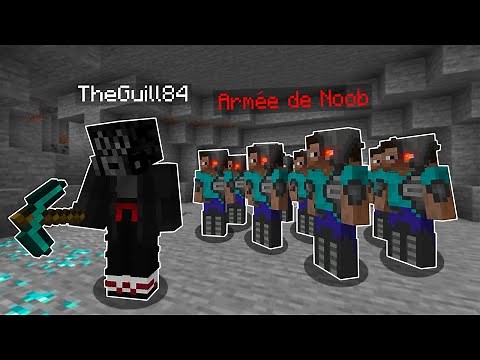 J'ai troll un Pro avec une Armée de Noob sur Minecraft..